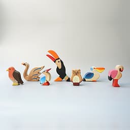 Wooden Figurines Toys – MoonBirds