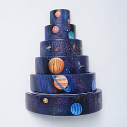 Wooden Stacker Toys – Solar System