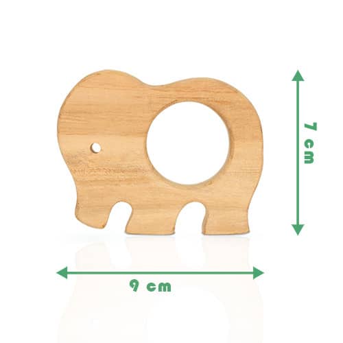 Wooden Large Elephant Toy With Measurement