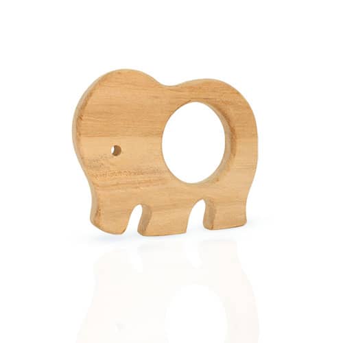 Wooden Teether Toys - Elephant
