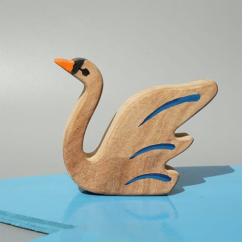 Neemwood Swan Toy