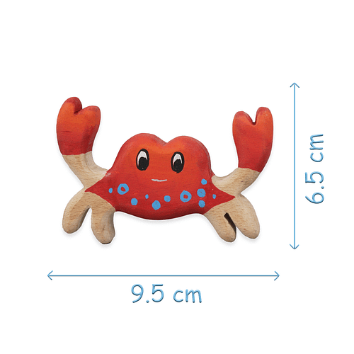 Wooden Crabs Animal Toys