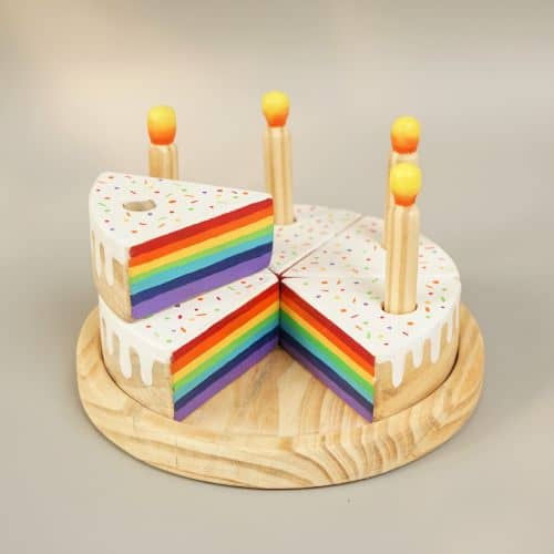 Cutting Wooden Cake Toy