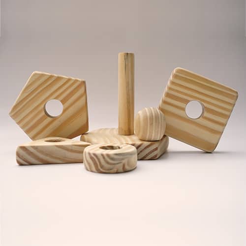 Natural Wooden Shape Toy