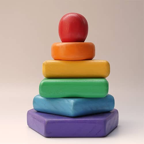 Variations Color Shape Stacker Toy