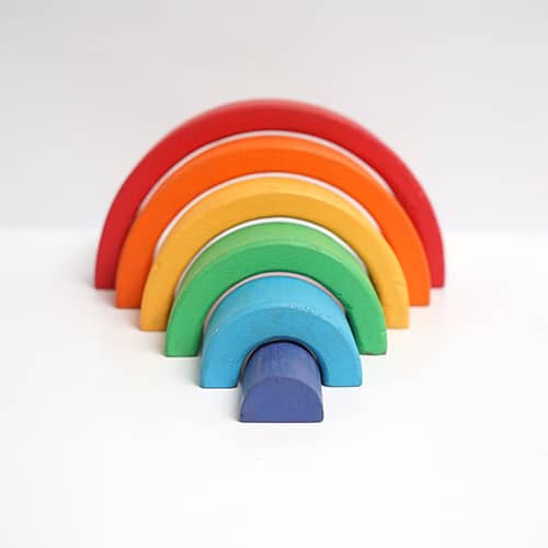 Mango Wooden Rainbow Toy