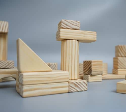beginner wooden block toy