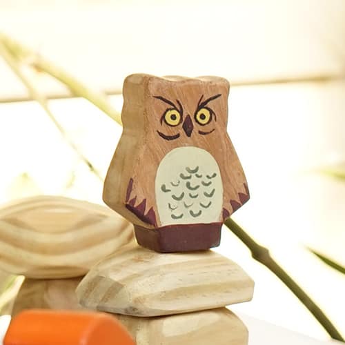 Wooden owl Toy