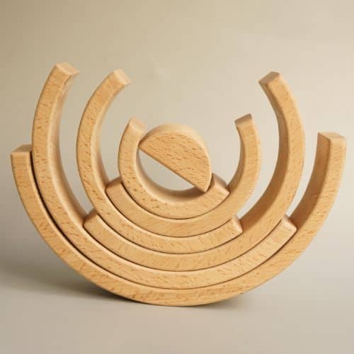 Beech Wood Arch Stacker Toys