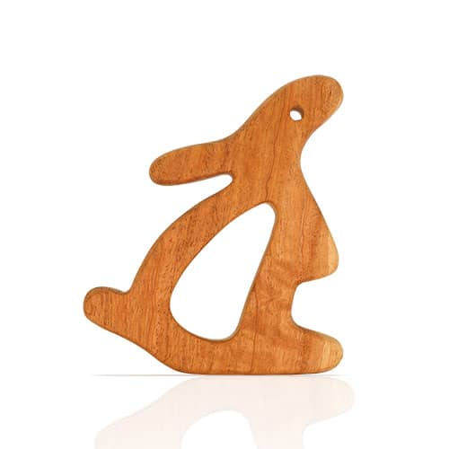 Natural Wooden Rabbit Toy